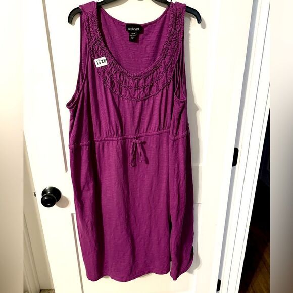 LANE BRYANT BRAND WOMENS BLOUSE OR DRESS - Picture 1 of 5